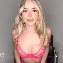 Elena Kamperi Nude Trying On Lingerie