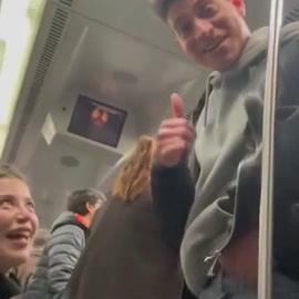 Latina Blowjob In Public Transport